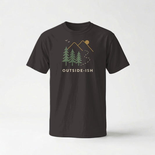 OUTSIDE-ISH Outdoor Adventure T-Shirt -S - Sloth & Duck