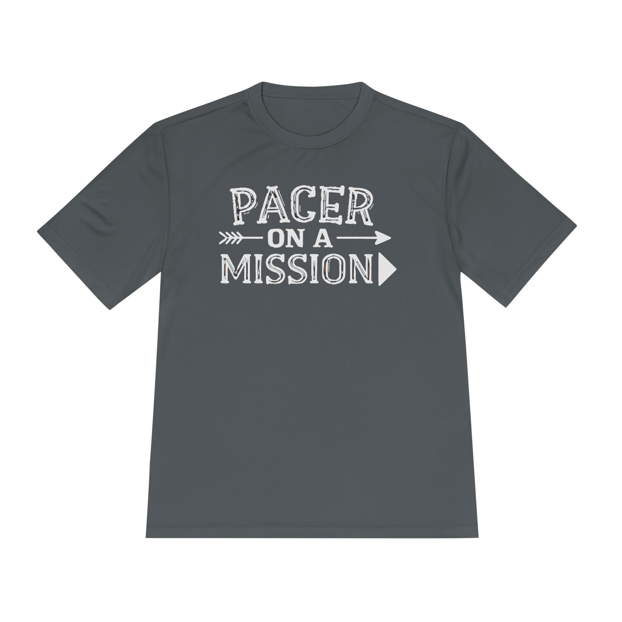 pacer on a mission grey shirt
