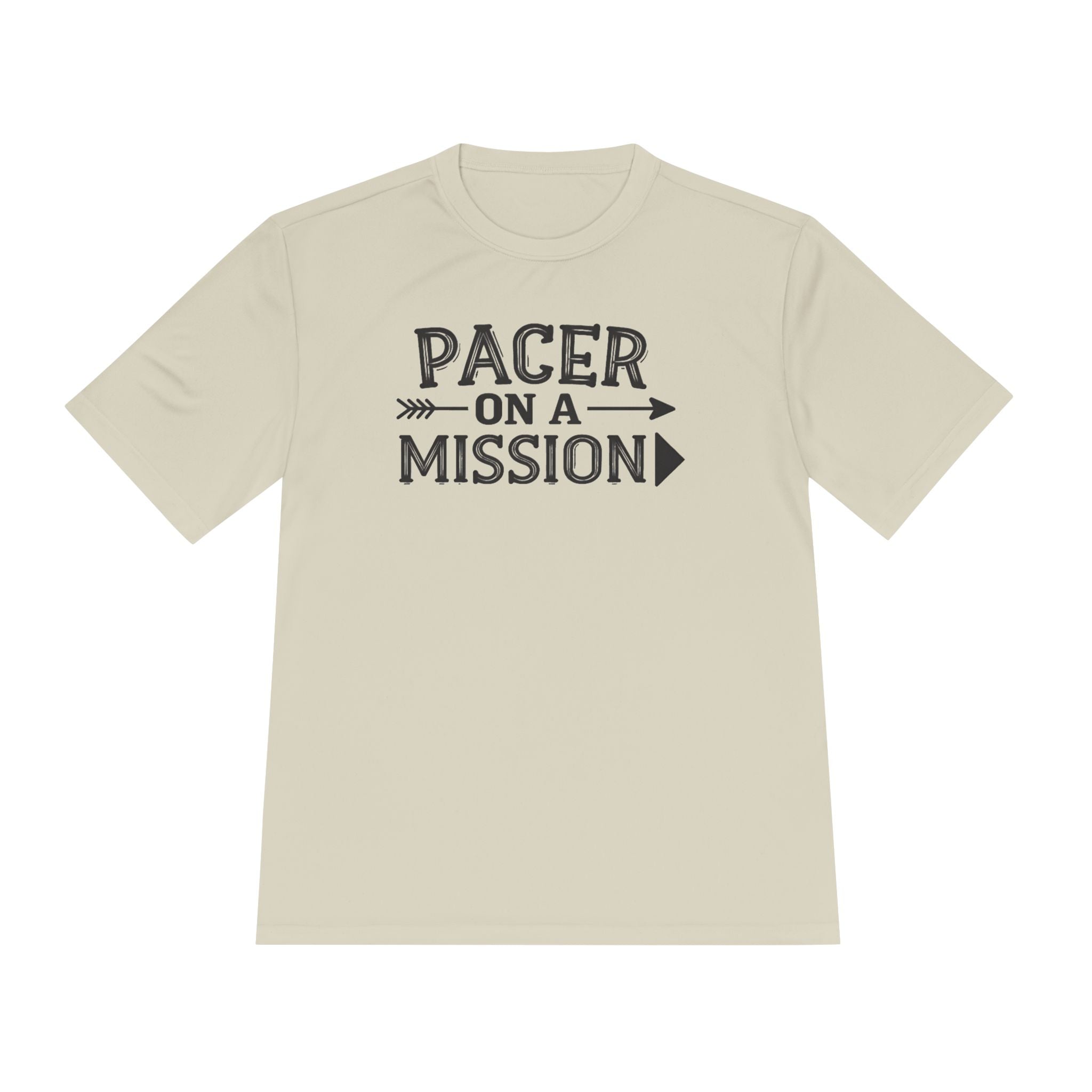 pacer on a mission tan shirt