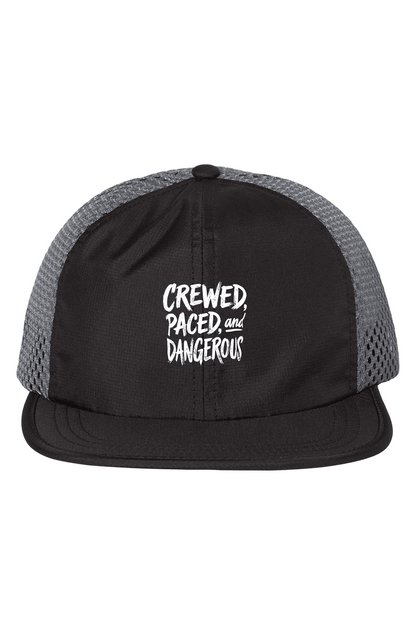 Performance Trail Running Hat - Black/ Charcoal - Sloth & Duck