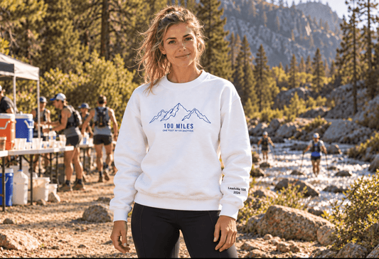 Personalized 100 Mile Ultramarathon Crewneck -S - Sloth & Duck