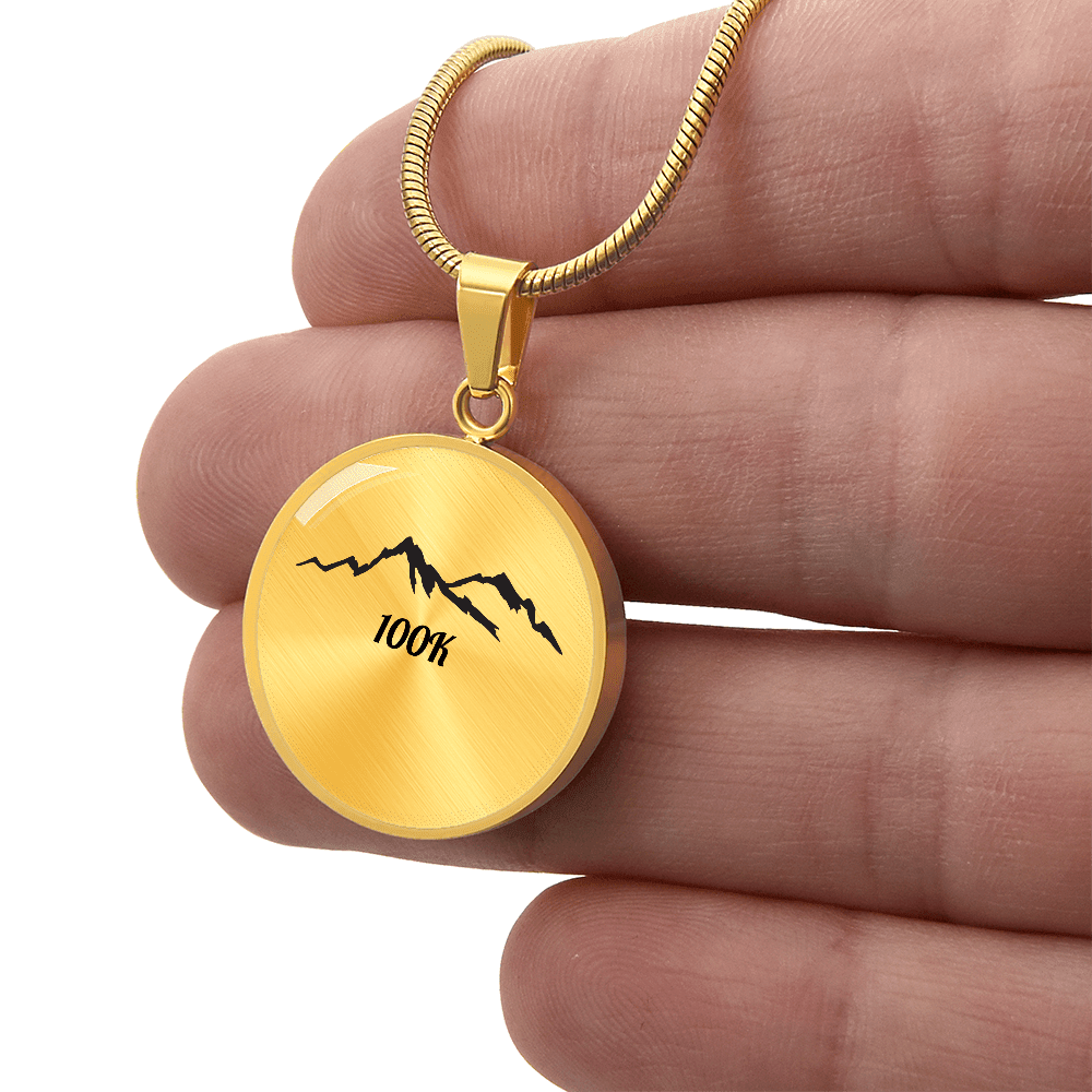 Personalized 100k Necklace - Luxury Necklace (Silver) - Sloth & Duck