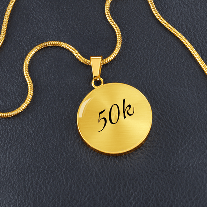 Personalized 50k Ultra Necklace - Luxury Necklace (Gold) - Sloth & Duck
