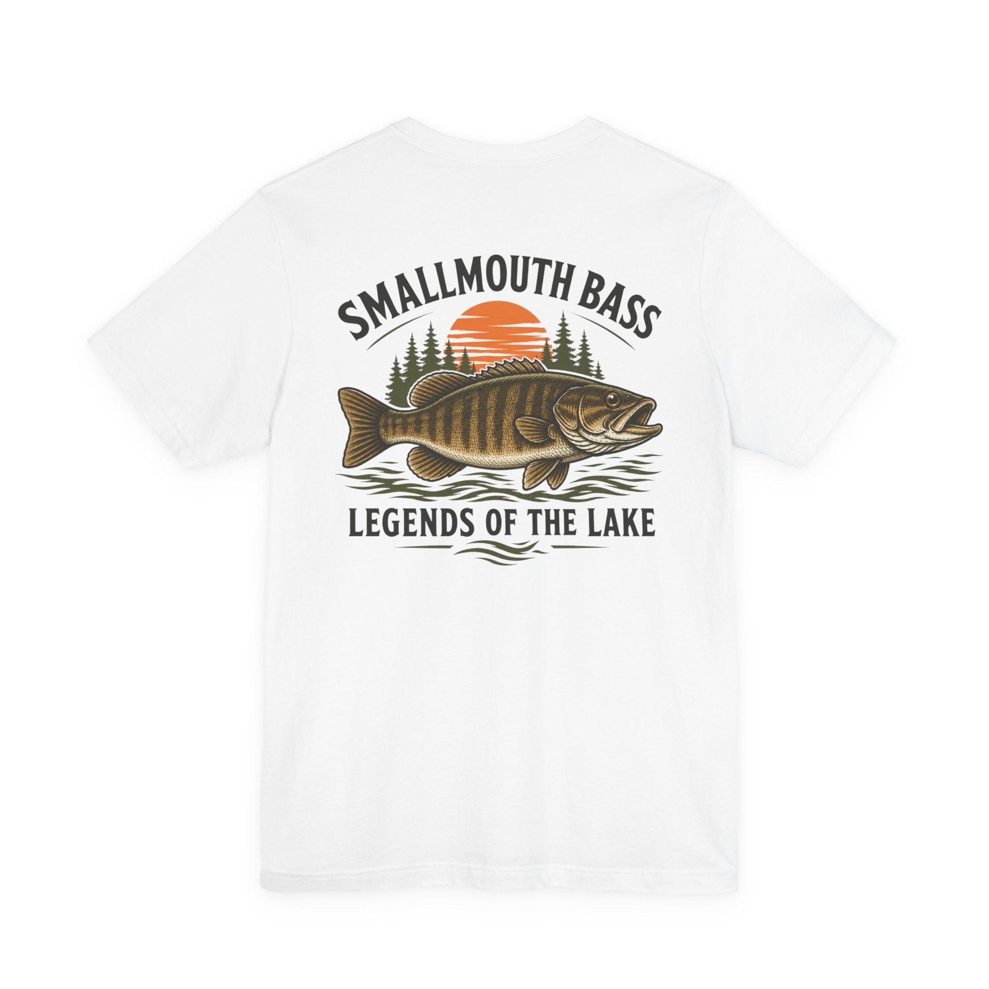 Personalized Smallmouth Bass Fishing Club T-Shirt - Heather True Royal - Sloth & Duck