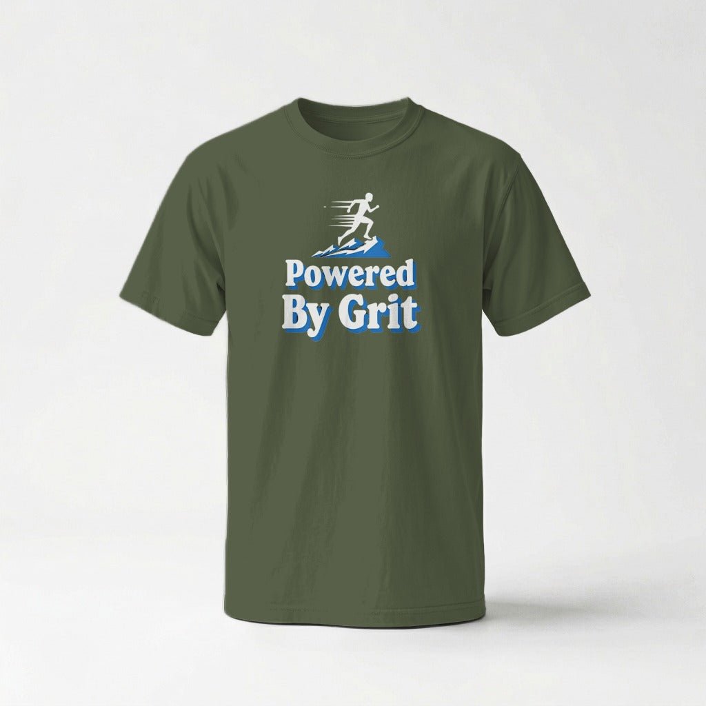 Powered By Grit Mountain Runner Tee - S - Sloth & Duck