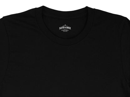"Powered by Plants" Vegan T-Shirt - T-Shirt Dark - Sloth & Duck