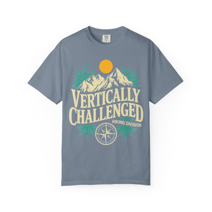 Premium 'Vertically Challenged' Hiking Tee - S - Sloth & Duck