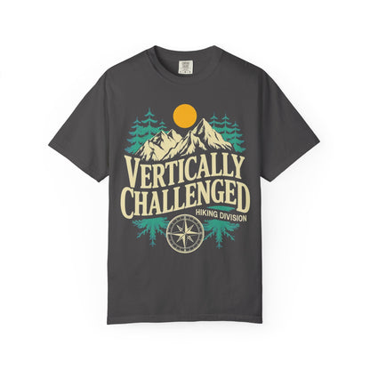 Premium 'Vertically Challenged' Hiking Tee - S - Sloth & Duck