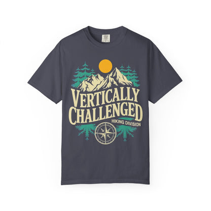 Premium 'Vertically Challenged' Hiking Tee - S - Sloth & Duck