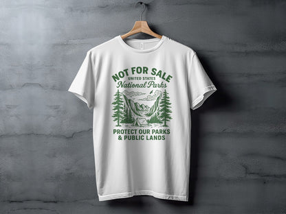 "Protect Public Lands National Park Shirt - Adult - XS - Sloth & Duck
