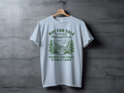 "Protect Public Lands National Park Shirt - Adult - XS - Sloth & Duck