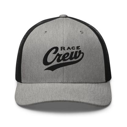 "Race Crew" Embroidered Trucker Cap - Khaki - Sloth & Duck