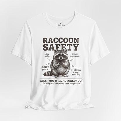 Racoon Safety T-Shirt - S - Sloth & Duck