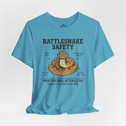 Rattlesnake Safety T-Shirt - S - Sloth & Duck