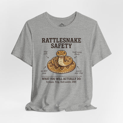 Rattlesnake Safety T-Shirt - S - Sloth & Duck