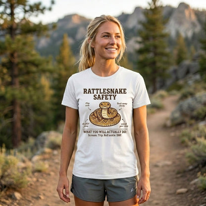 Rattlesnake Safety T-Shirt - M - Sloth & Duck