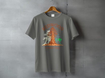Redwood National Park "Stand Tall" Graphic T-Shirt - S - Sloth & Duck