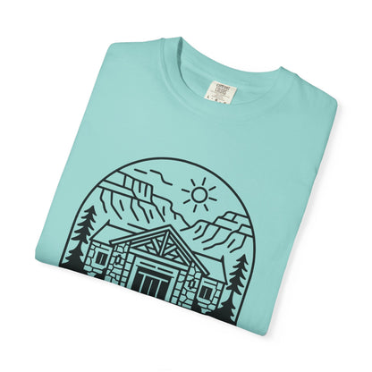 "Remember The View" Grand Canyon Lodge Shirt - Chalky Mint - Sloth & Duck