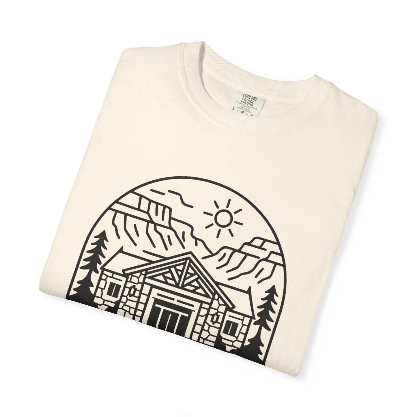 "Remember The View" Grand Canyon Lodge Shirt - Ivory - Sloth & Duck