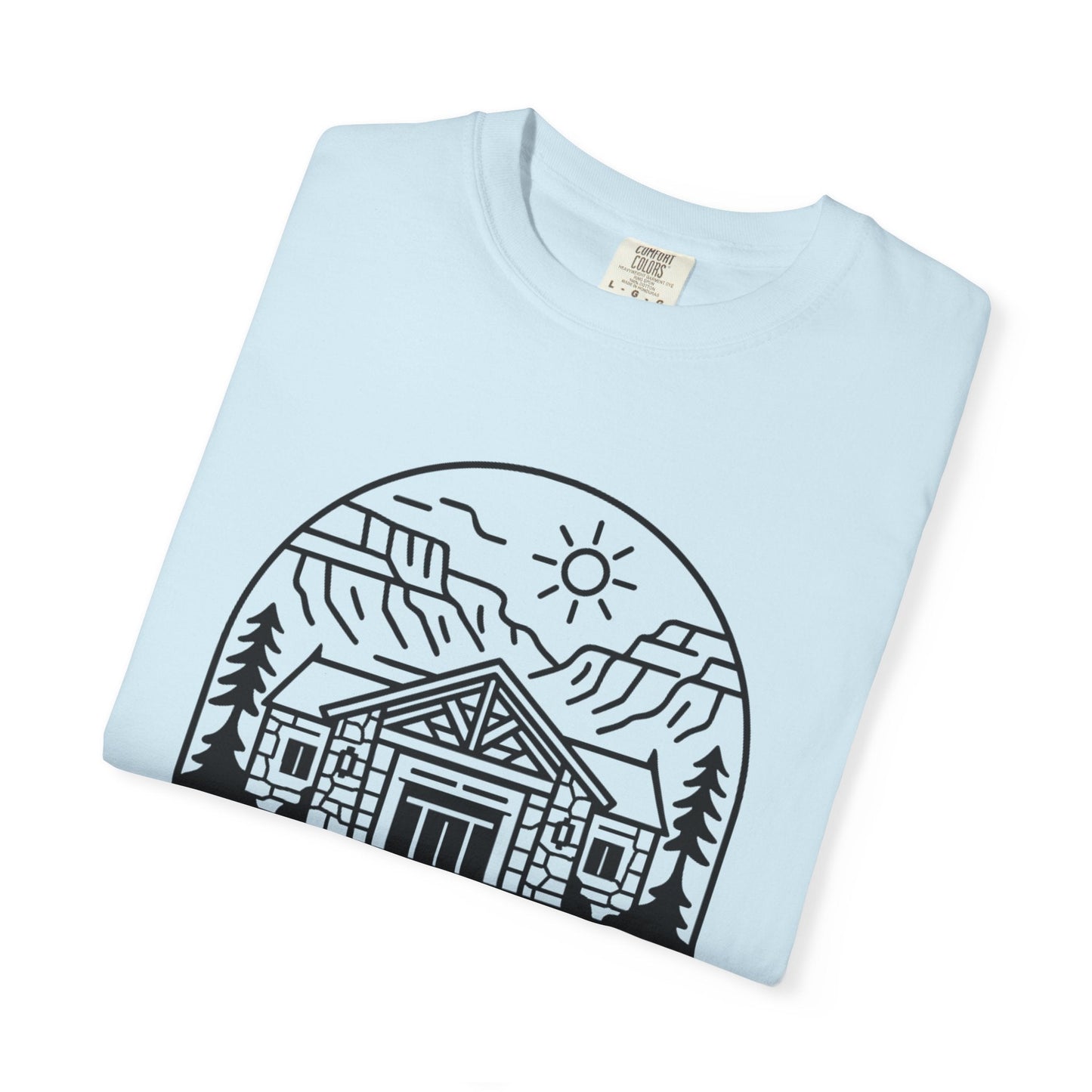 "Remember The View" Grand Canyon Lodge Shirt - Chambray - Sloth & Duck