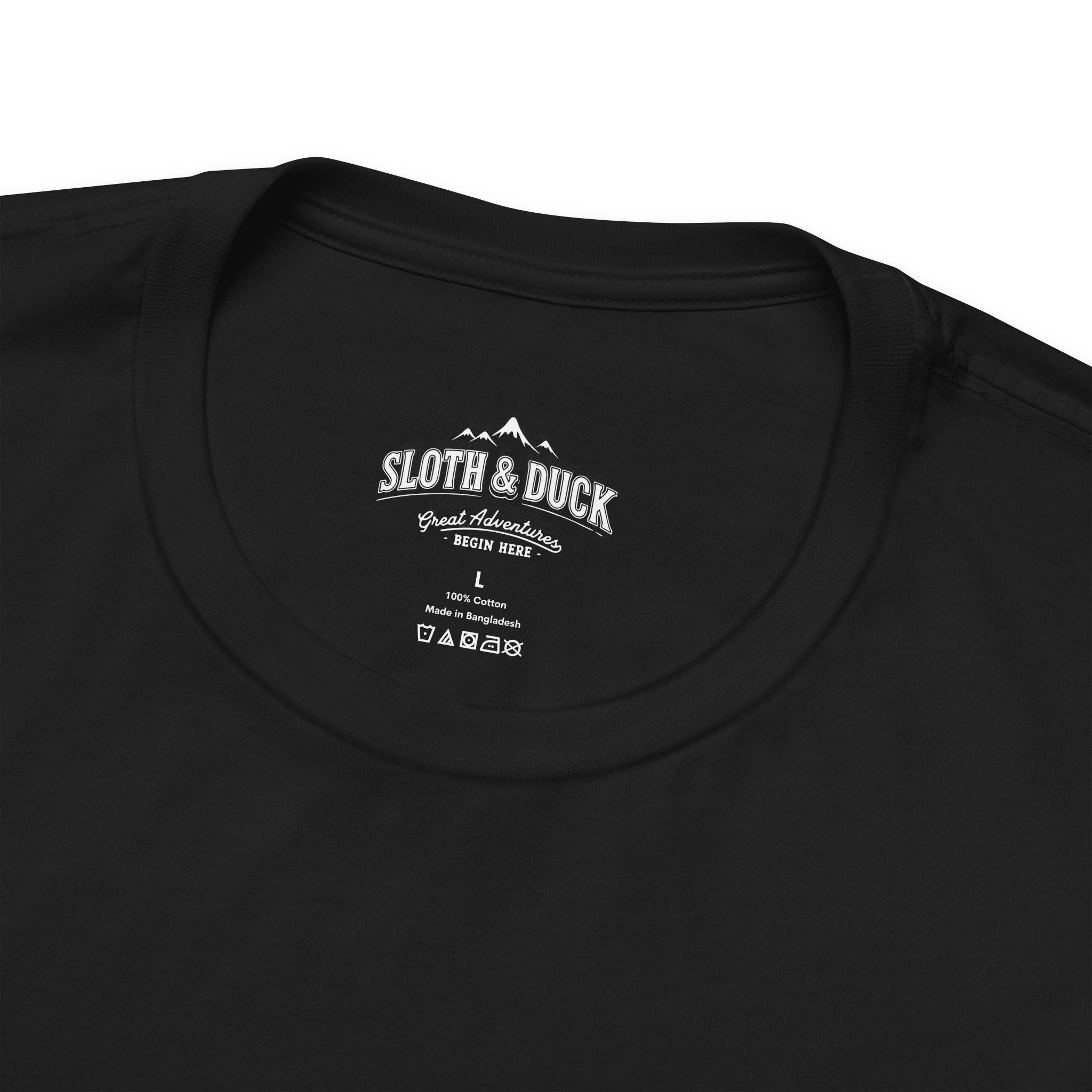 running is my therapy sloth and duck tag short sleeve shirt