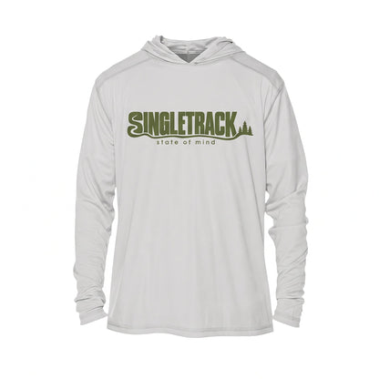 Singletrack State of Mind UPF 50+ Sun Hoodie -XS - Sloth & Duck