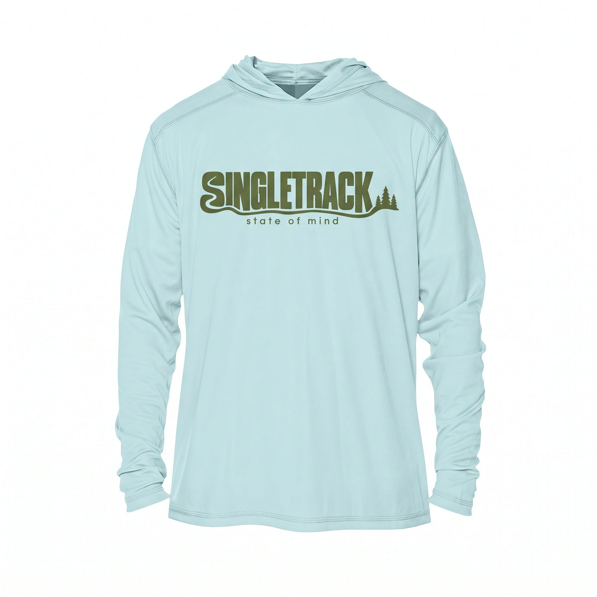 Singletrack State of Mind UPF 50+ Sun Hoodie -XS - Sloth & Duck