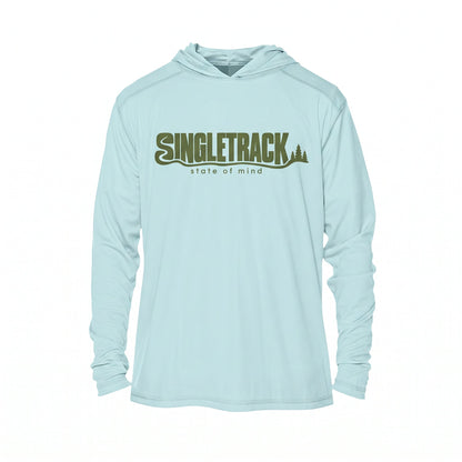Singletrack State of Mind UPF 50+ Sun Hoodie -XS - Sloth & Duck