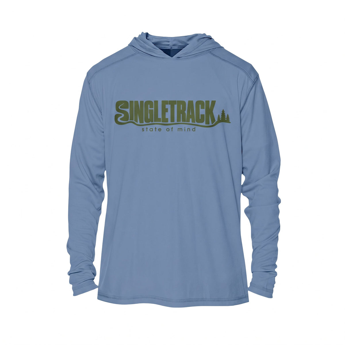 Singletrack State of Mind UPF 50+ Sun Hoodie -XS - Sloth & Duck
