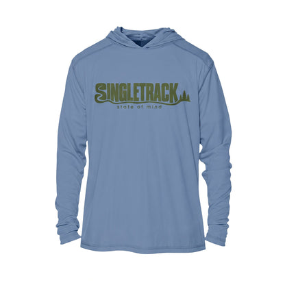 Singletrack State of Mind UPF 50+ Sun Hoodie -XS - Sloth & Duck