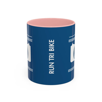 Sip. Laugh. Think. Repeat. Blue Mug - 11oz - Sloth & Duck