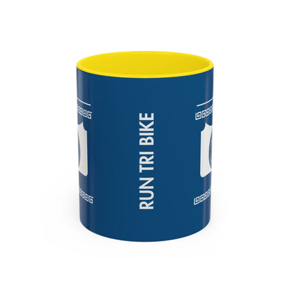 Sip. Laugh. Think. Repeat. Blue Mug - 11oz - Sloth & Duck
