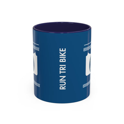 Sip. Laugh. Think. Repeat. Blue Mug - 11oz - Sloth & Duck