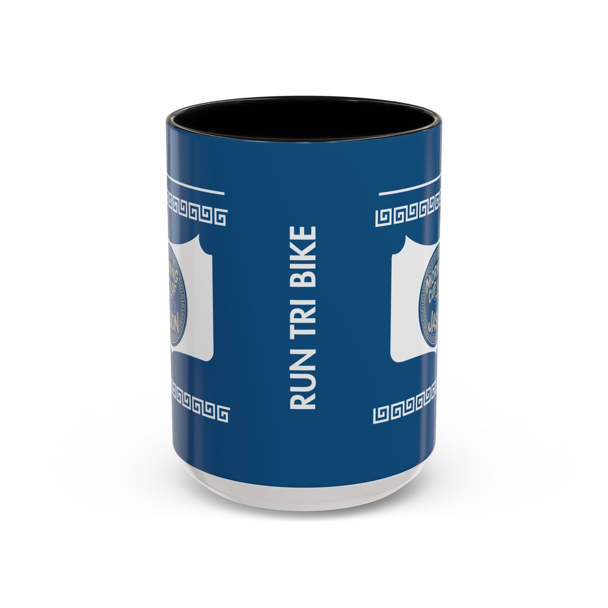 Sip. Laugh. Think. Repeat. Blue Mug - 15oz - Sloth & Duck