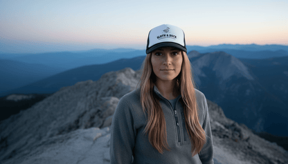 Sloth & Duck Founder’s Edition Trucker Cap | Vintage Duck - Black - Sloth & Duck