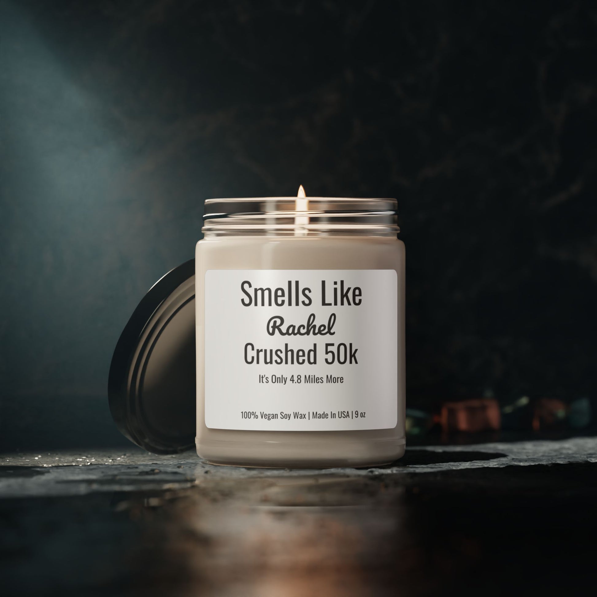 smells like rachel crushed 50k scented candle
