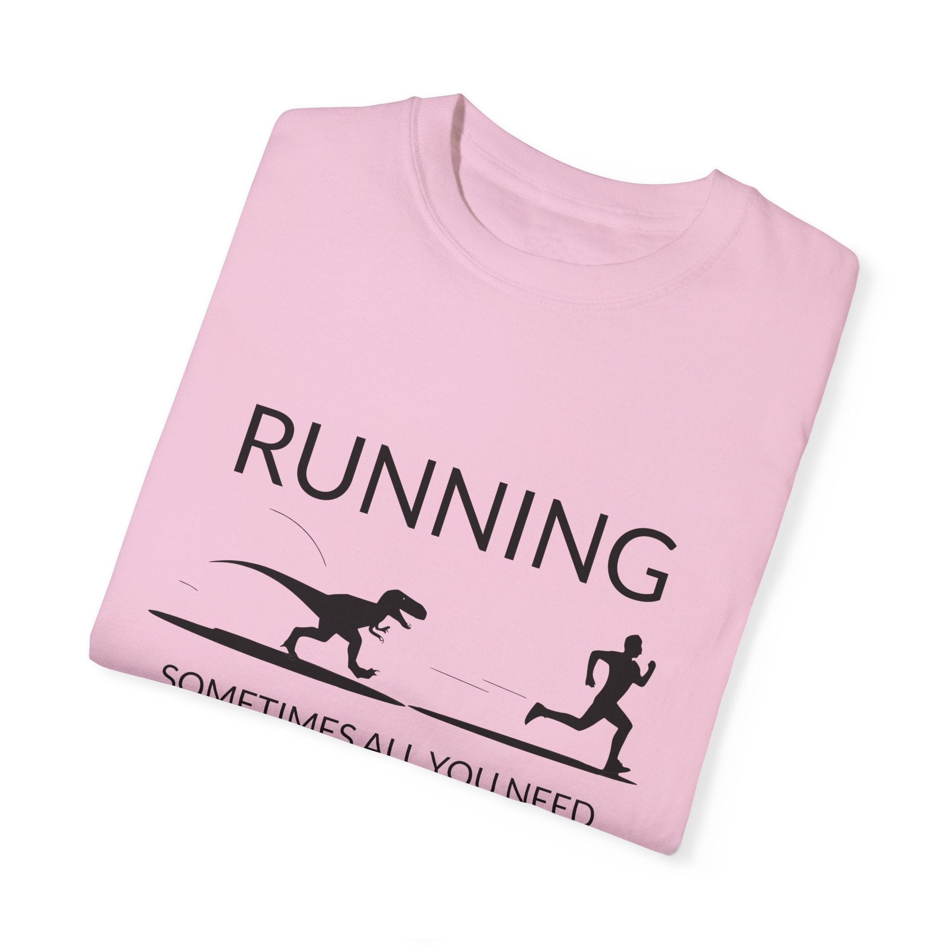 "Sometimes All You Need is a Little Motivation" Funny Running T-Shirt - Blossom - Sloth & Duck
