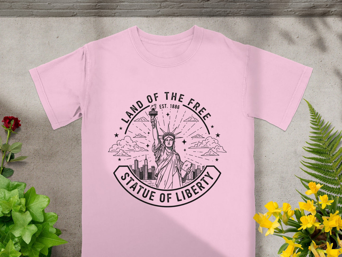 "Statue of Liberty" T-Shirt - S - Sloth & Duck