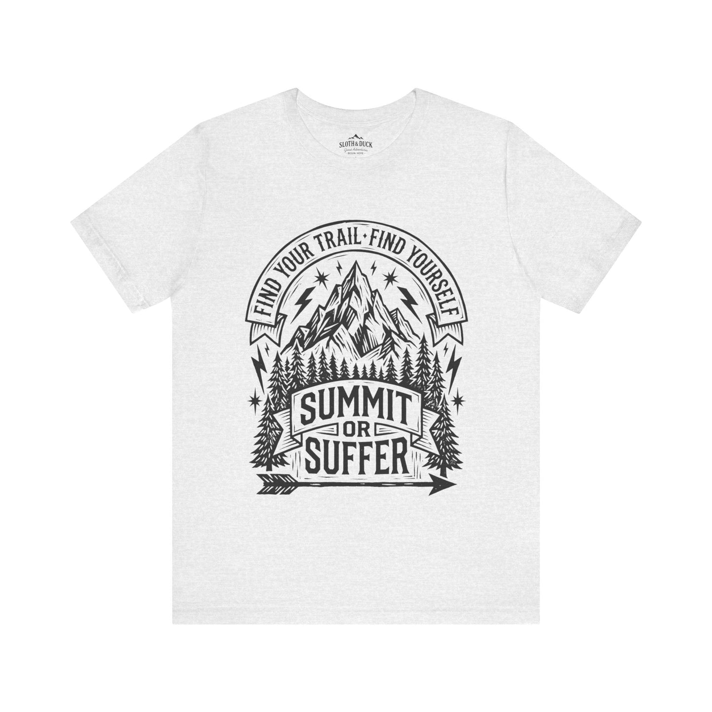 Summit or Suffer Trail Runner T-Shirt - S - Sloth & Duck