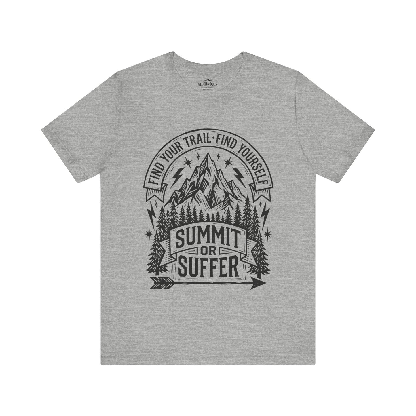 Summit or Suffer Trail Runner T-Shirt - S - Sloth & Duck