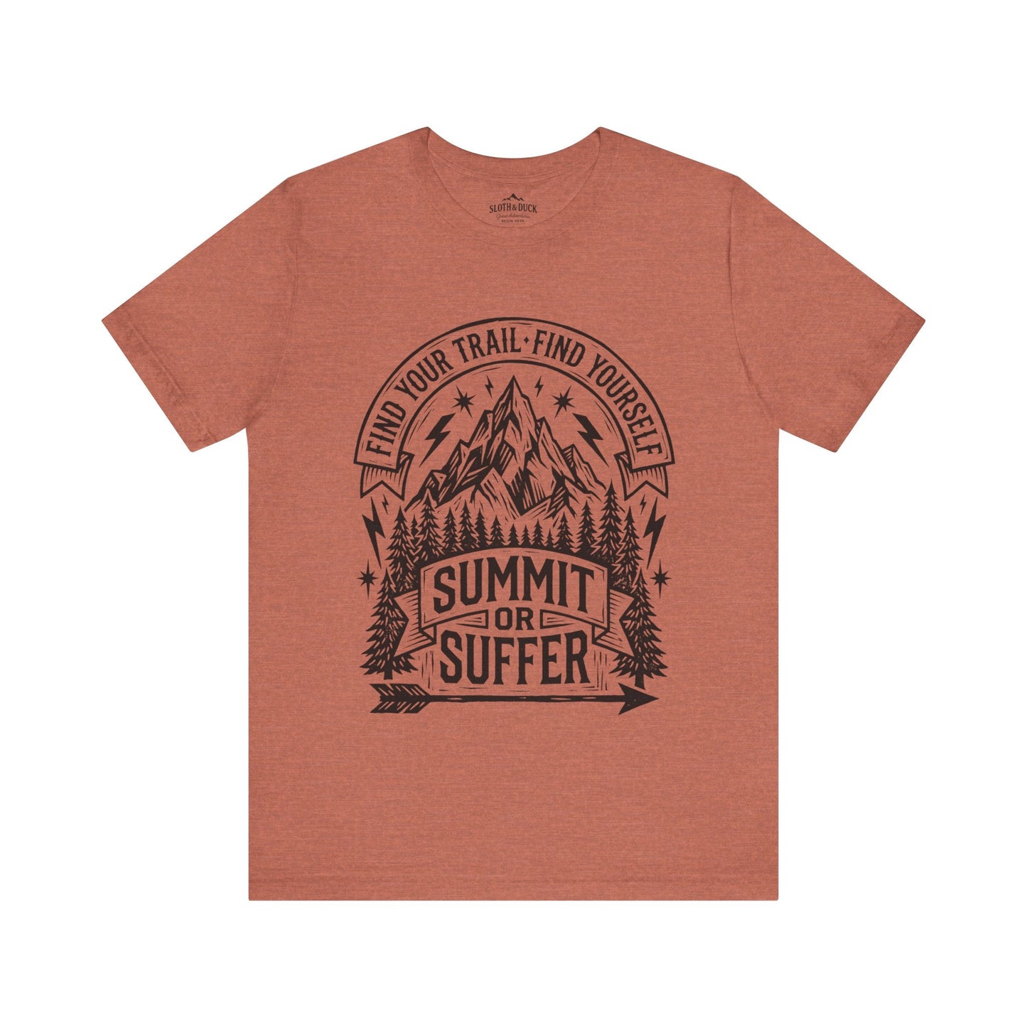 Summit or Suffer Trail Runner T-Shirt - S - Sloth & Duck