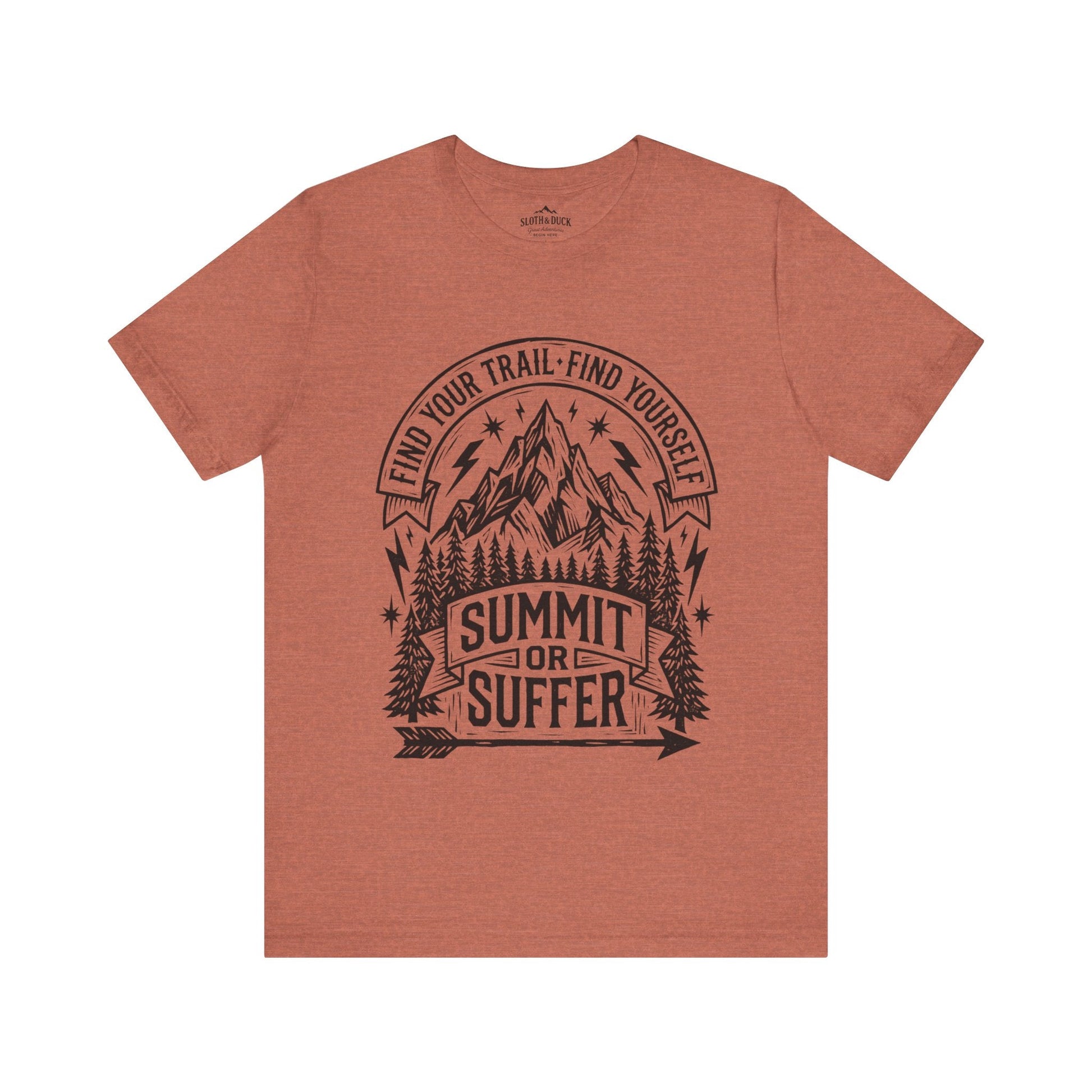 Summit or Suffer Trail Runner T-Shirt - S - Sloth & Duck
