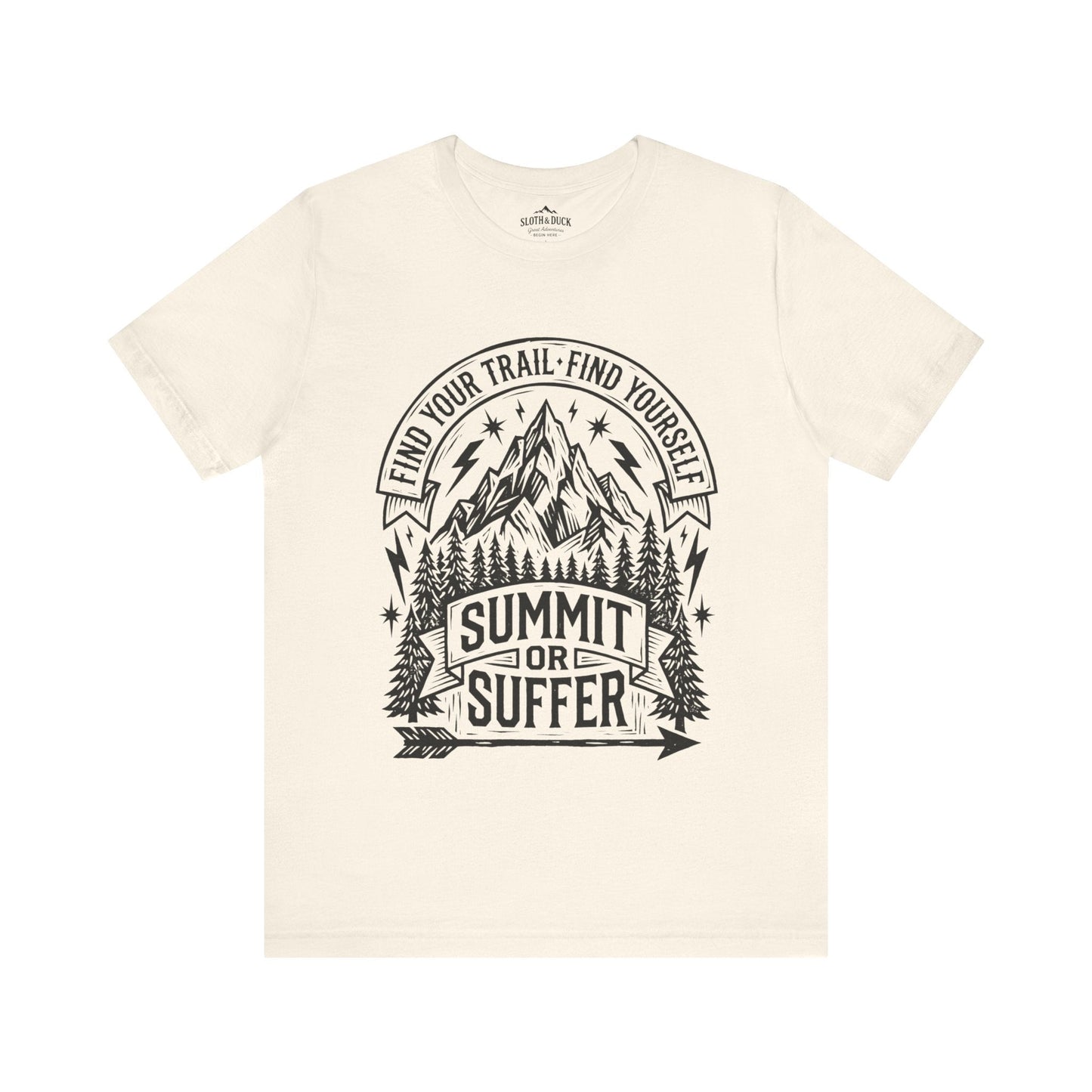 Summit or Suffer Trail Runner T-Shirt - S - Sloth & Duck