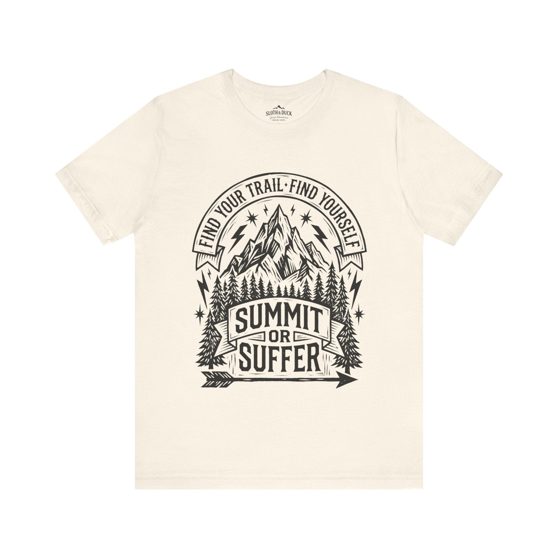 Summit or Suffer Trail Runner T-Shirt - S - Sloth & Duck