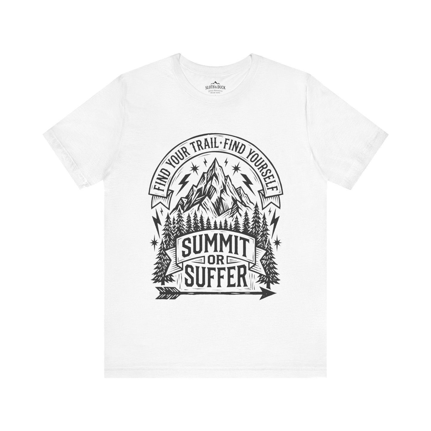 Summit or Suffer Trail Runner T-Shirt - S - Sloth & Duck
