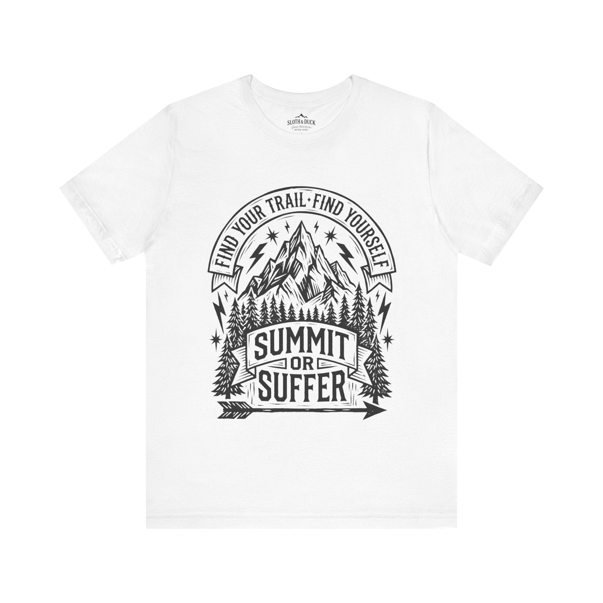 Summit or Suffer Trail Runner T-Shirt - S - Sloth & Duck
