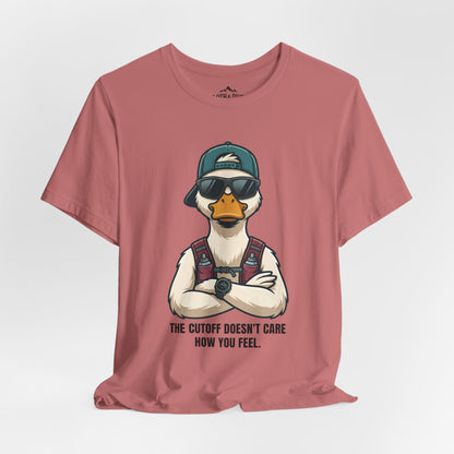 The Cutoff Doesn't Care How You Feel - Duck Tee - S - Sloth & Duck
