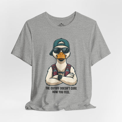 The Cutoff Doesn't Care How You Feel - Duck Tee - S - Sloth & Duck