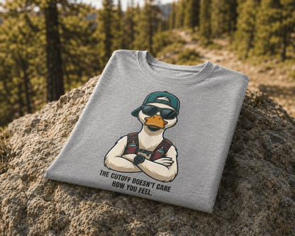 The Cutoff Doesn't Care How You Feel - Duck Tee -S - Sloth & Duck