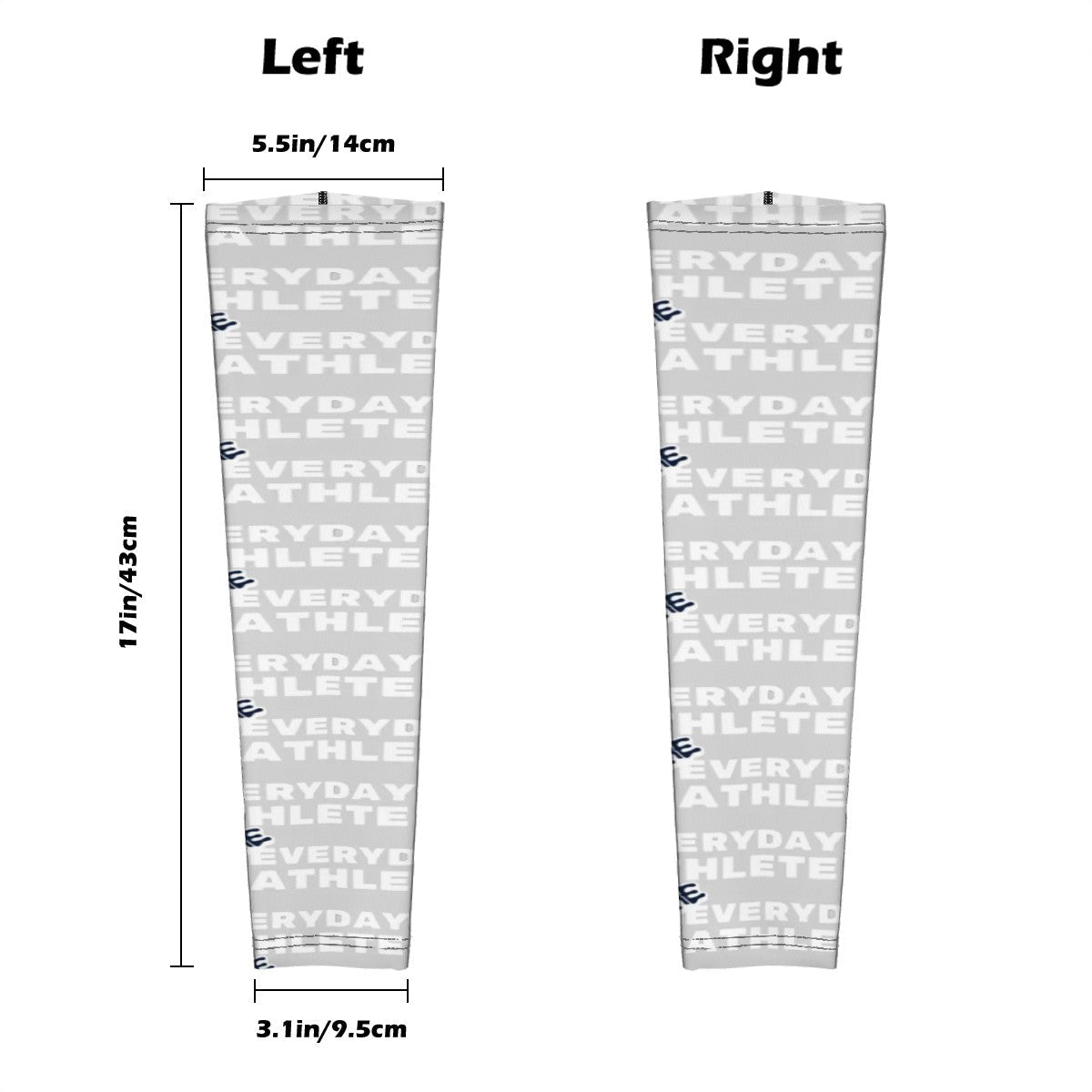 The Everyday Athlete Arm Sleeves - One Size - Sloth & Duck